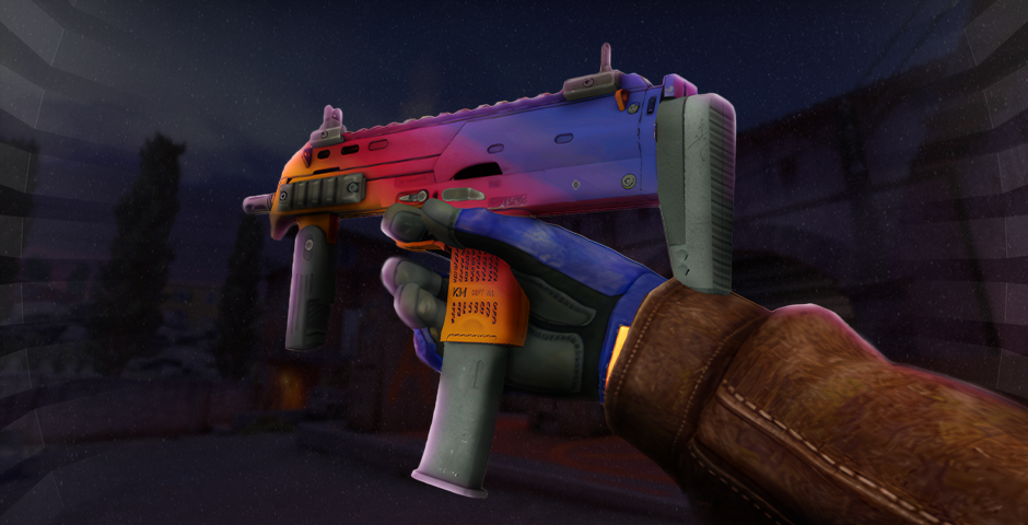 Fade Pattern on Weapons and Gloves